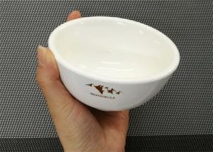  Weight 181g Porcelain Dinnerware Sets Ceramic Round Soup Bowl With Logo Dia.10cm Manufactures