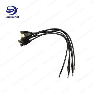  USB - A - M and 8pin housing and ul2725 AEB wire harness with Tin plating terminal Manufactures