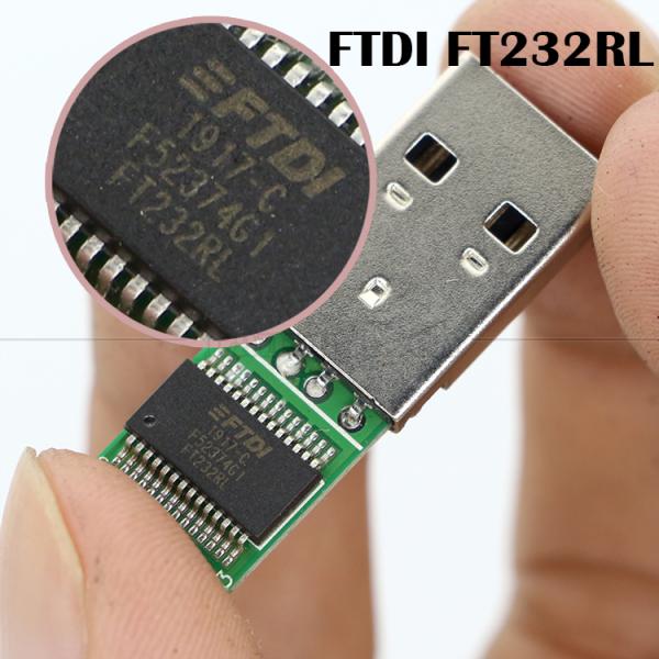 High Compatible WIN7 10 FTDI FT232 5V 3.3V USB to Uart TTL Serial Cable for Raspberry Pi