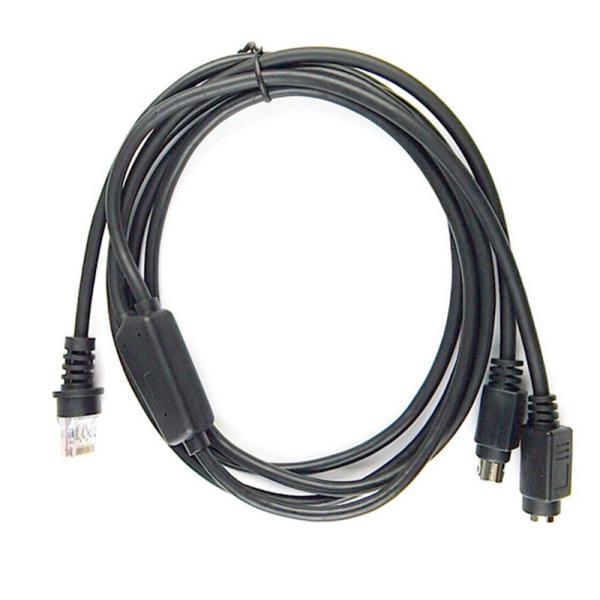 Durable Barcode Scanner Cable / RS232 Port Cable 95 P Soft PVC Jacket