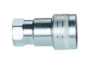  Ball Valve Quick Attach Hydraulic Couplers KZEB-SF Series Cr3 Zinc Plated Manufactures