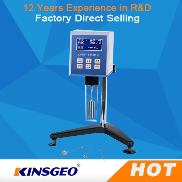 Quality Backlight LCD Digital Display High Temperature Viscometer With LCD Backlight for sale