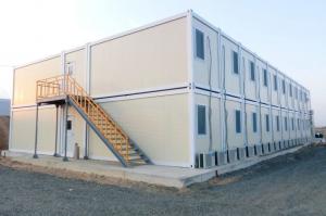 China Steel Prefabricated Container House 20ft Tiny Customized For Dormitory on sale