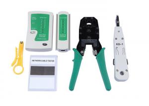 China Portable LAN Cable Accessories Network Cable Tester Tools Bag RJ45 Crimper Stripper Wire Line Detector on sale