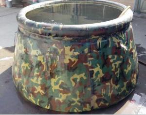  Army Drought Resistant Water Storage Bladder Tanks 30℃ ~ 70℃ Temperature Resistance Manufactures