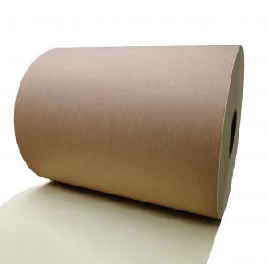 China Brown Kraft Paper Labelstock HM0633 Model Label Material on sale