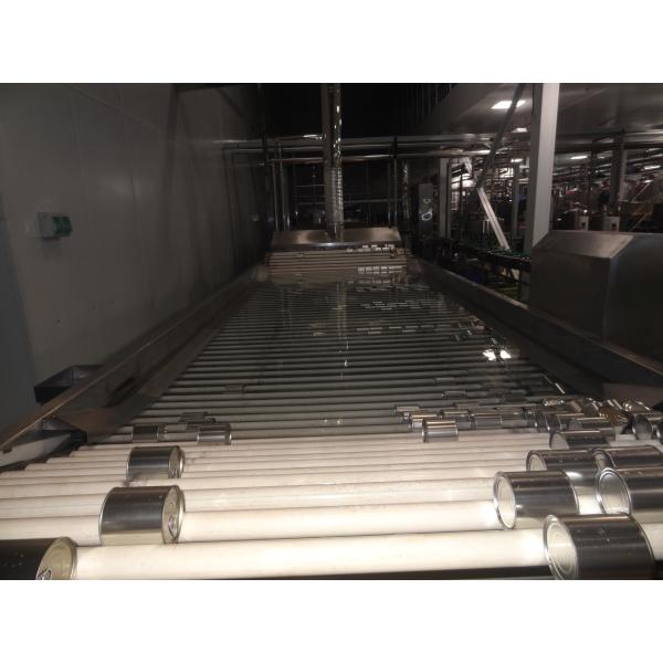 Juice Sterilizer Water Bath Spray Pasteurization Machine SUS304