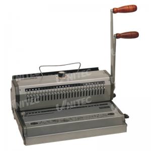  WB-2220 Wire Manual Binding Machine Two Handle Electric Punching Holes Manufactures