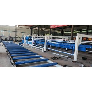  Fully Automatic Pneumatic Welding Fence Machine Mesh Spacing 50 - 200mm Manufactures