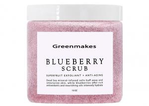 Blueberry Body Scrub , Anti Aging Body Scrub For Exfoliating Lightening Acne Scar