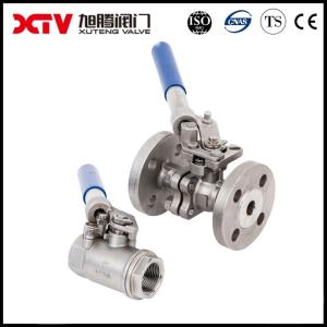 China 1/2 -2 Normal Temperature Manual 2PC Flanged Ball Valve with ISO 5211 Direct Mounted Pad on sale