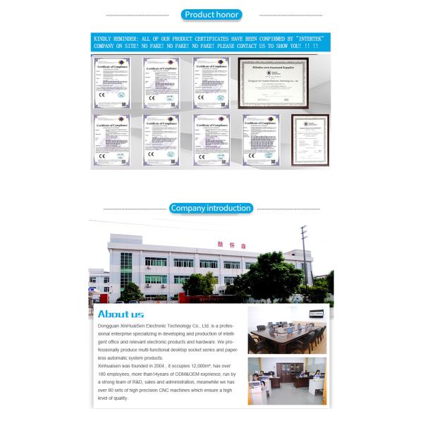 Flip Conference Table Plug Points Desktop Recessed Furniture Power Strip Outlet