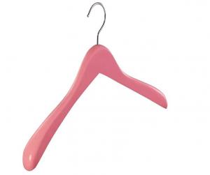  Wooden Garment pink Coat Hanger For Drying Clothes Manufactures