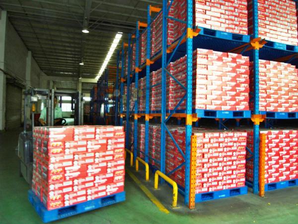 Quality Industrial Heavy Loading Drive In Pallet Rack Cold Rolled Racking for sale