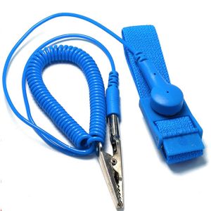  10mm Snap Leko Elastic Anti Static ESD Wrist Strap Band With Wireless Custom Manufactures