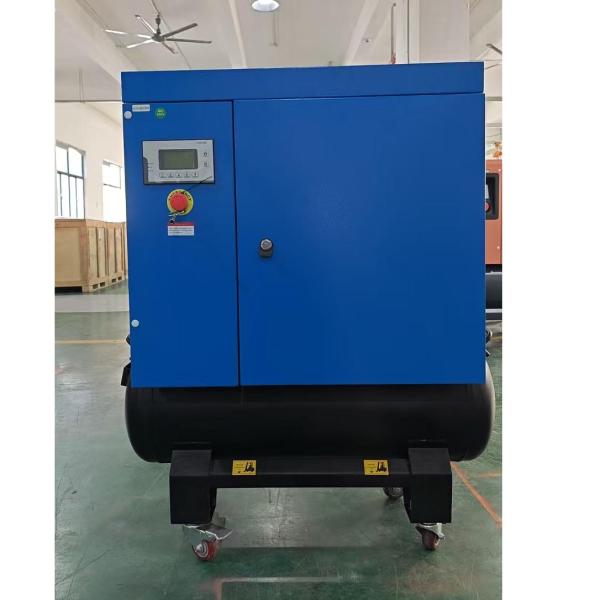 Single-phase Permanent Magnet Screw Air Compressor 220v/380v Featuring Intelligent Controller JD-10AT for Easy Operation
