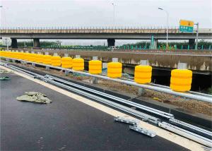 China Roller Barrier Traffic Safe System EVA Foam Highway Safety Rolling Barrier on sale