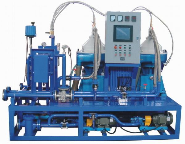 Quality 2000-10000 L/H MDO Power Plant Fuel Oil Purifier System , Oil Filtration Equipment for sale