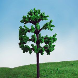  MODEL TREE with leaf Plastic green ,GT23 H:40-120mm Manufactures