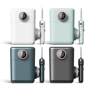 Rechargeable Water Jet Machine For Teeth Countertop With 900ml Water Tank