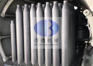  5 - 7mm Thickness SISIC Material Flaming Tubes With High Thermal Conductivity Manufactures