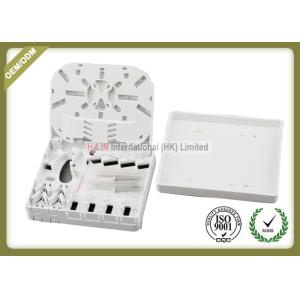 China Small Size Fiber Optic Termination Box SC Adapters White Color For FTTH on sale