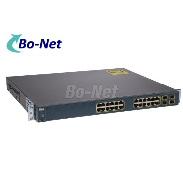 Cisco Catalyst 3560G 24 Port Gigabit 4 Port SFP Used Cisco Switches WS-C3560G-24TS-S