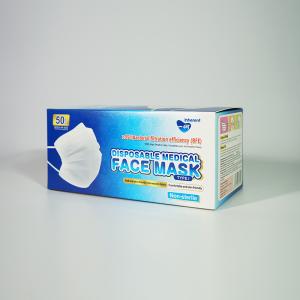 Buy cheap Blue Non Sterile Disposable Medical Face Mask from wholesalers