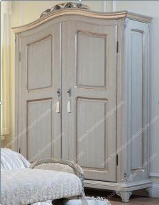 China Bedroom Furniture Antique Wood Clothes Wardrobe Cabinet FCD-103 on sale