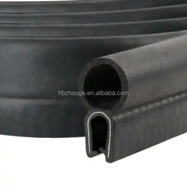 Customizable Hardness 65±5 EPDM Rubber Seal Strip for Car Door Windshield T/H/U Shape