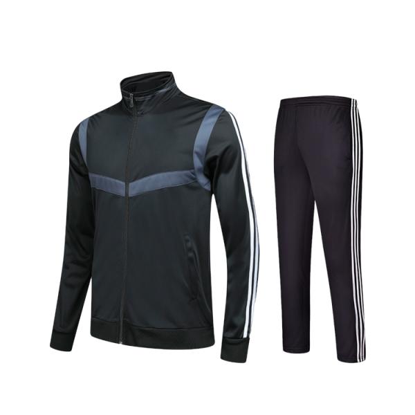 atest design Training Soccer Uniform Football Tracksuit Soccer Club Jacket Polyester Soccer Tracksuits