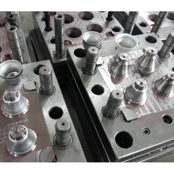 3 Stations Vertical Injection Molding Machine 120T For LED Lamp Base / LED Holder