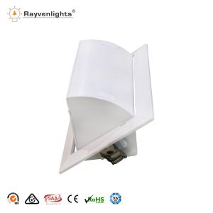  Adjustable Ceiling 40 Watt 100 Lumen Recessed Rectangular Downlight Manufactures
