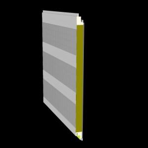  Prefab Insulated Acoustic Sandwich Panel For Sound Absorption Manufactures