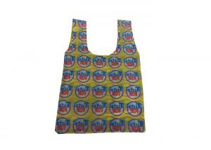  Eco Friendly Mini Folding Tote Bag Full Color Sublimation Printing T Shirt Shape Manufactures