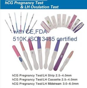  Professional LH Ovulation Predictor Kit , Ovulation Test Sticks 99% Accuracy Manufactures