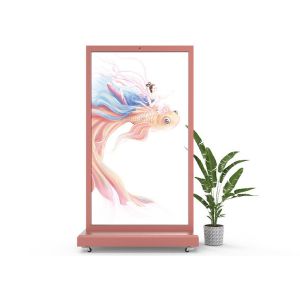 Buy cheap 77 inch 4K Self-luminous lg transparent oled Vertical Commercial Intelligent from wholesalers