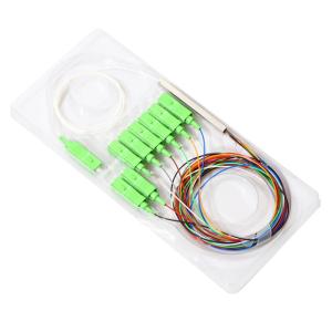  1x16 ABS FTTH PLC Splitter G652D G657A with 3.0mm Input Cable Manufactures