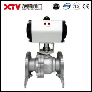 China High Platform Carbon Steel Flanged Floating Ball Valve GB PN25 with Customized Request on sale