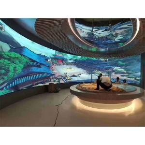  RGB Lightweight Flexible Video Wall , Multifunctional Curve LED Screen Manufactures