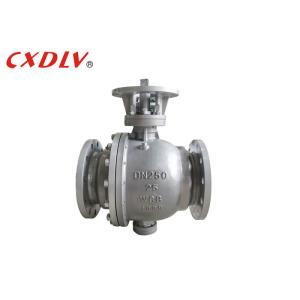 Buy cheap Carbon Steel 10 Inch 2pcs Trunnion Mounted Ball Valve American Standard from wholesalers