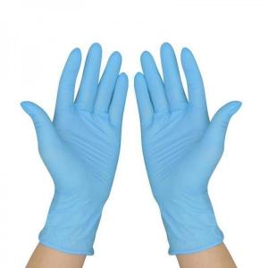China CE FDA Disposable Medical Nitrile Gloves , 3 Mil Nitrile Disposable Gloves on sale
