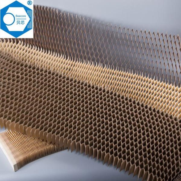 Continuous Ordinary Paper Honeycomb Door Core Customized In Various Sizes