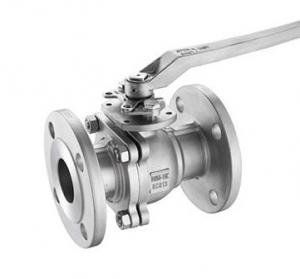 China F304l Industrial Control Valves , 1/2 2 Piece Stainless Steel Ball Valve on sale