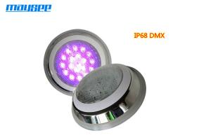 China 316 Stainless Steel 6w Surface Mounted LED Pool Light With Wifi Controlling on sale