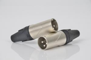  Neutrik Style 3-Pin Male Plug XLR Audio Cable Connectors All Black DA1106 Manufactures