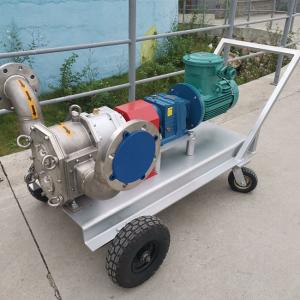 China Anticorrosive Stable Water Pump Emergency , Chemical Resistant Hand Cart lobe Pumps on sale