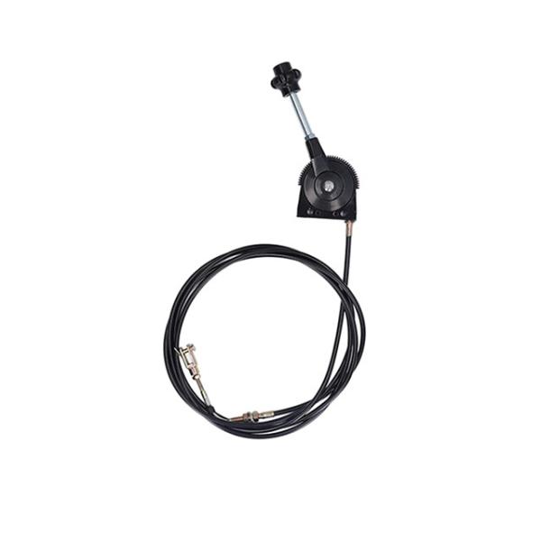 Hand Joystick Control With A Push-Pull Cable System