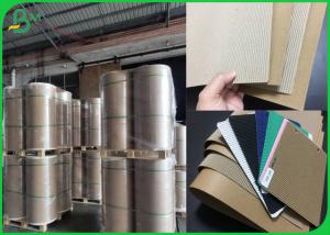  E - Flute Corrugated Board 100gsm 120gsm To Make Anti-scald Paper Cup Sleeve Manufactures