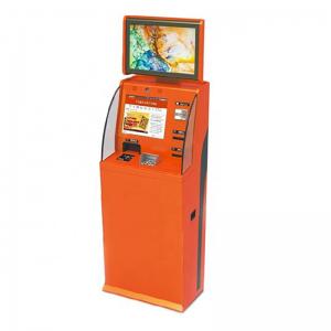 China Double Screen Sim Card Vending Machine Ticket Dispenser Kiosk With Coin Acceptor on sale